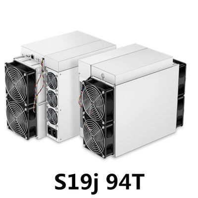 34.5W/TH S19j 94T Antminer Bitcoin Miner 14.6 کیلوگرم