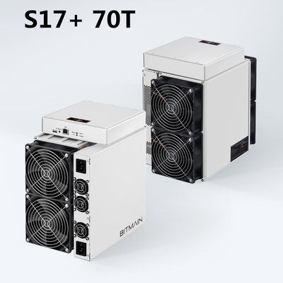 BCH BSV 2920 وات Ethernet Bitmain Antminer S17+ 70TH/S
