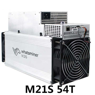 استفاده شده از Asic Whatsminer M21S 54Th 3240W SHA256 دست دوم Microbt Miner